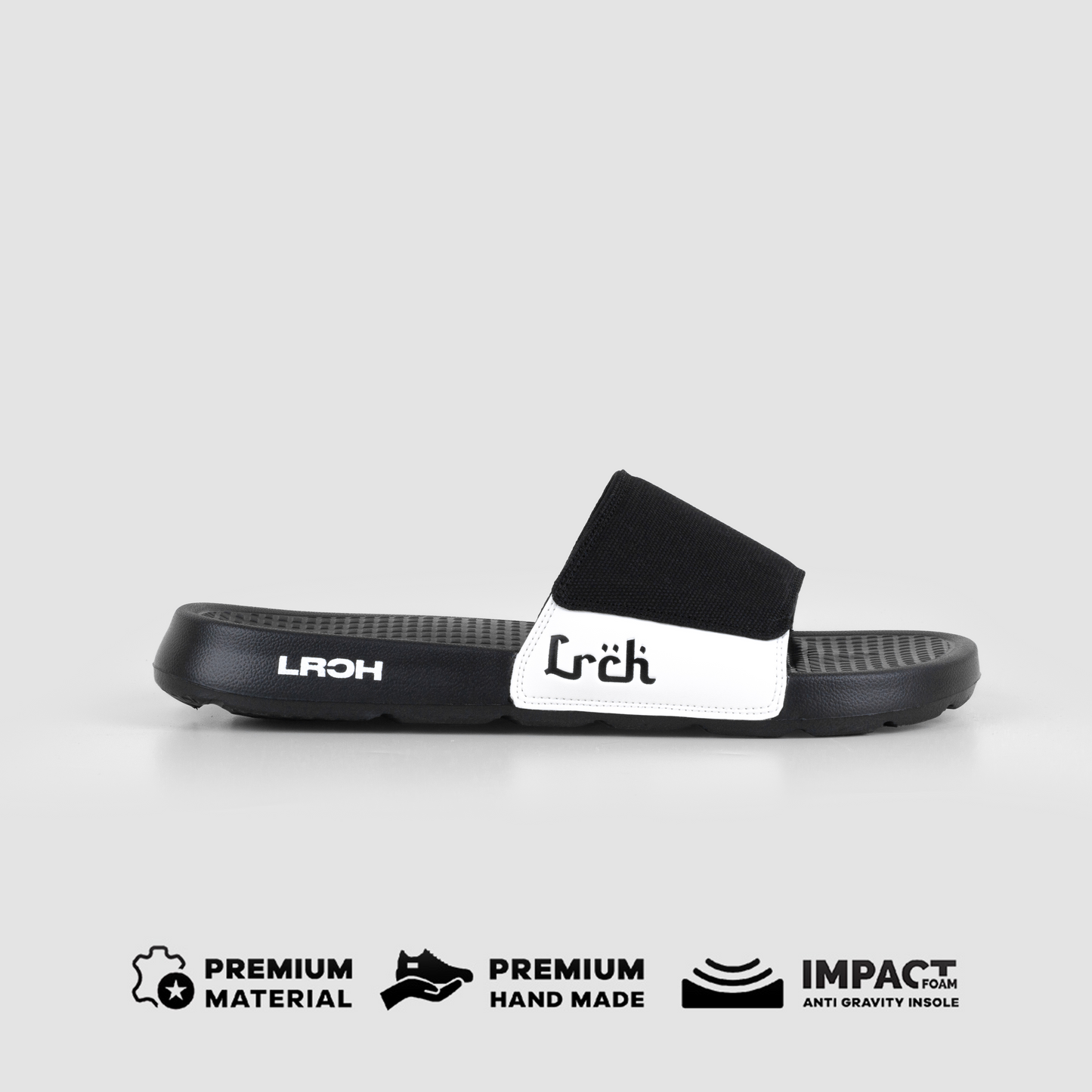 ASOKA SLIDES - WHITE BLACK - Leo Richie®