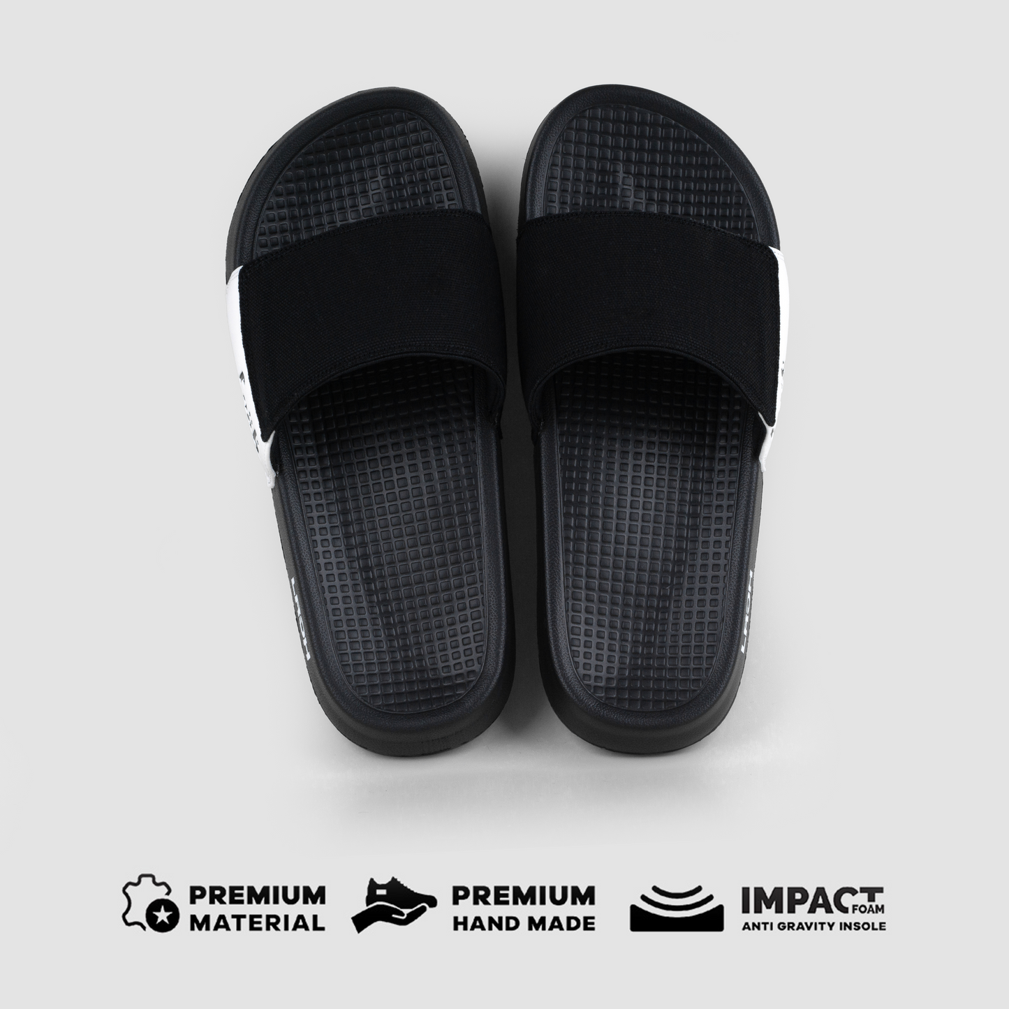 ASOKA SLIDES - WHITE BLACK - Leo Richie®