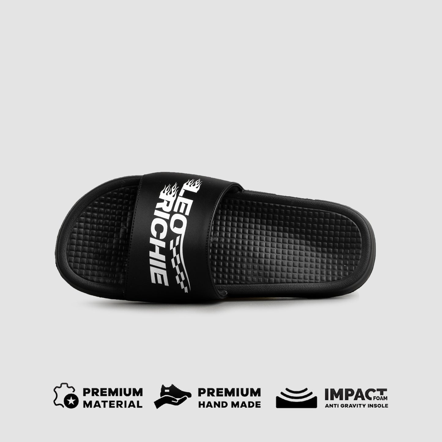 WIDIPA SLIDES - BLACK / WHITE - Leo Richie®