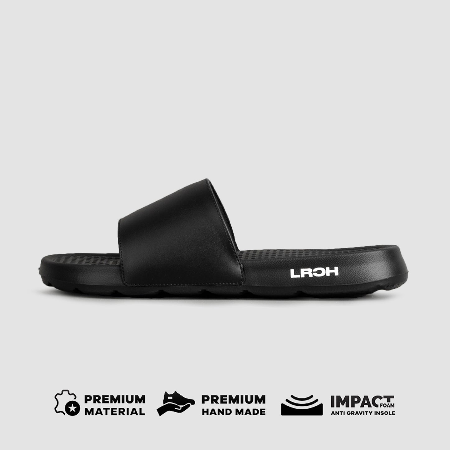 RANIA SLIDES - BLACK WHITE - Leo Richie®
