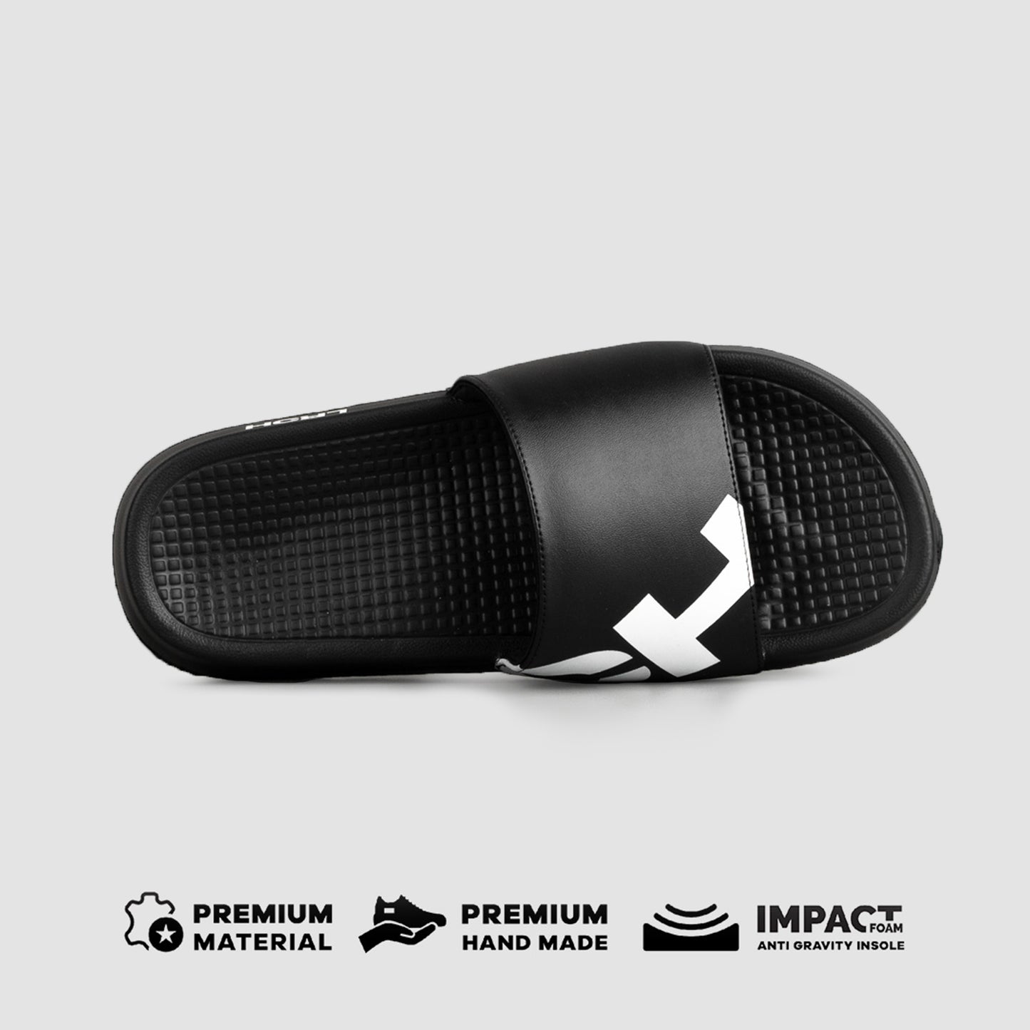 RANIA SLIDES - BLACK WHITE - Leo Richie®