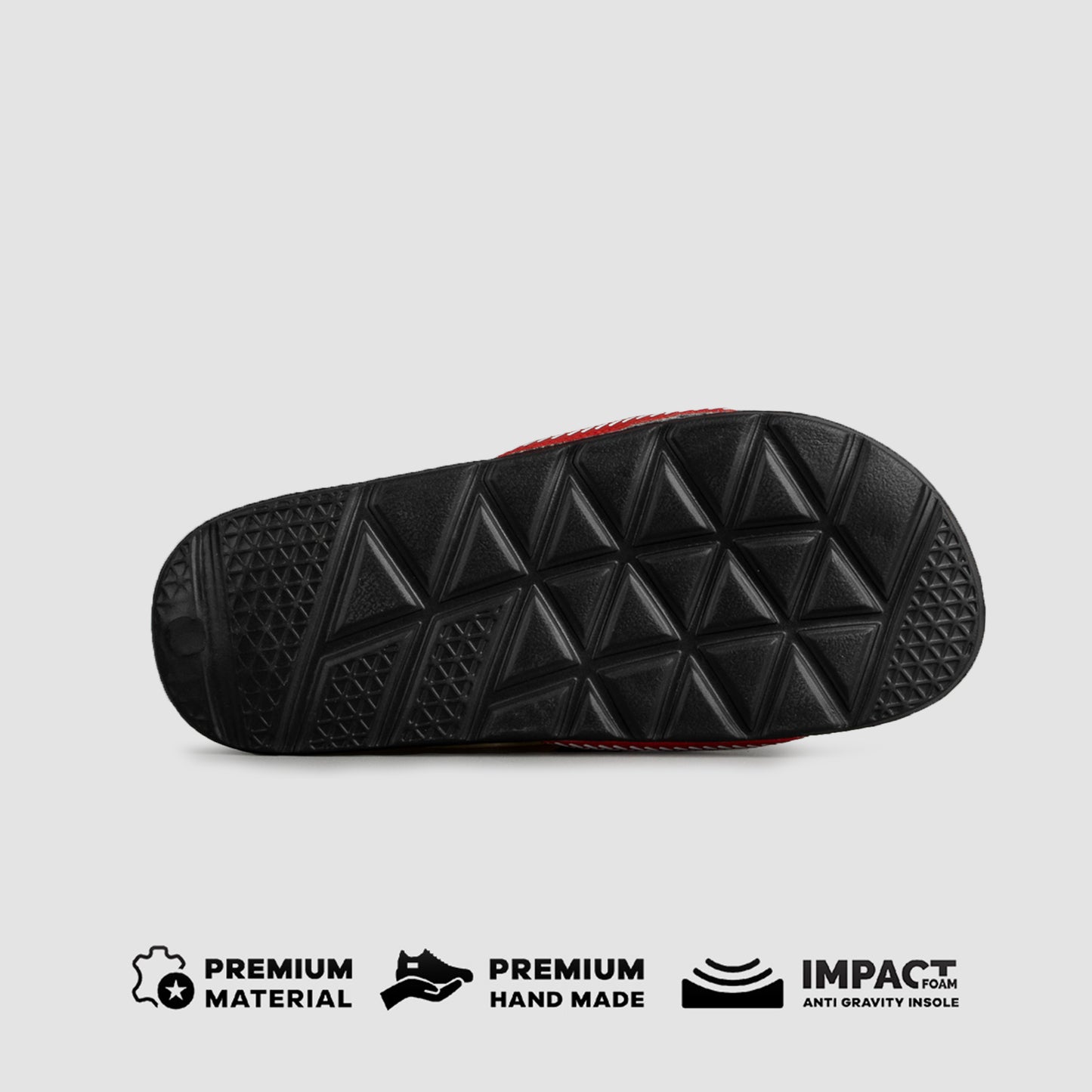 QIRANO SLIDES - RED / WHITE - Leo Richie®