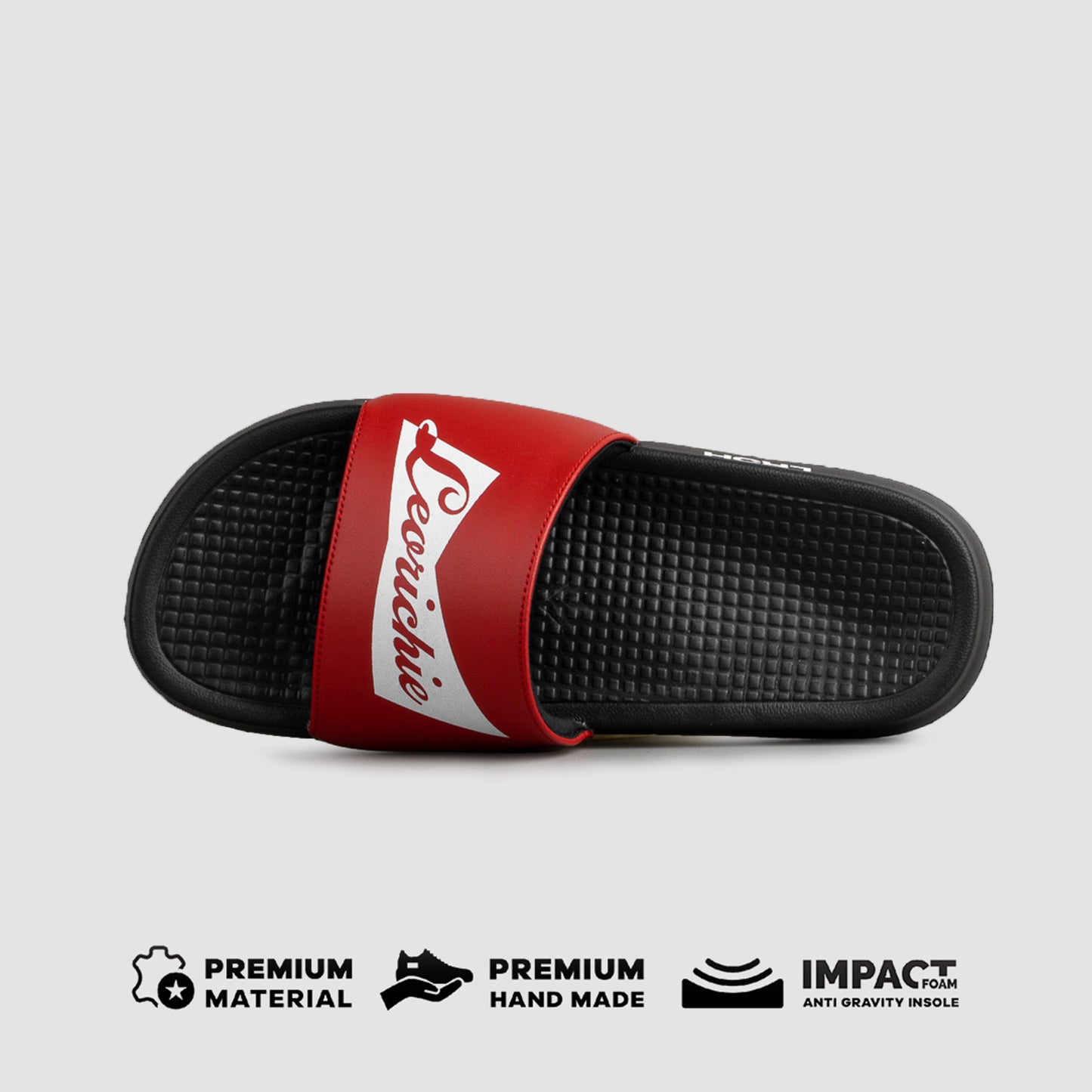 QIRANO SLIDES - RED / WHITE - Leo Richie®
