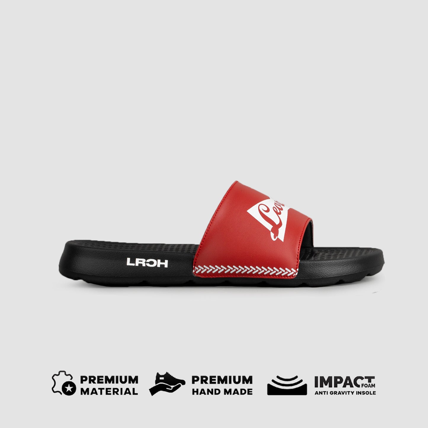 QIRANO SLIDES - RED / WHITE - Leo Richie®