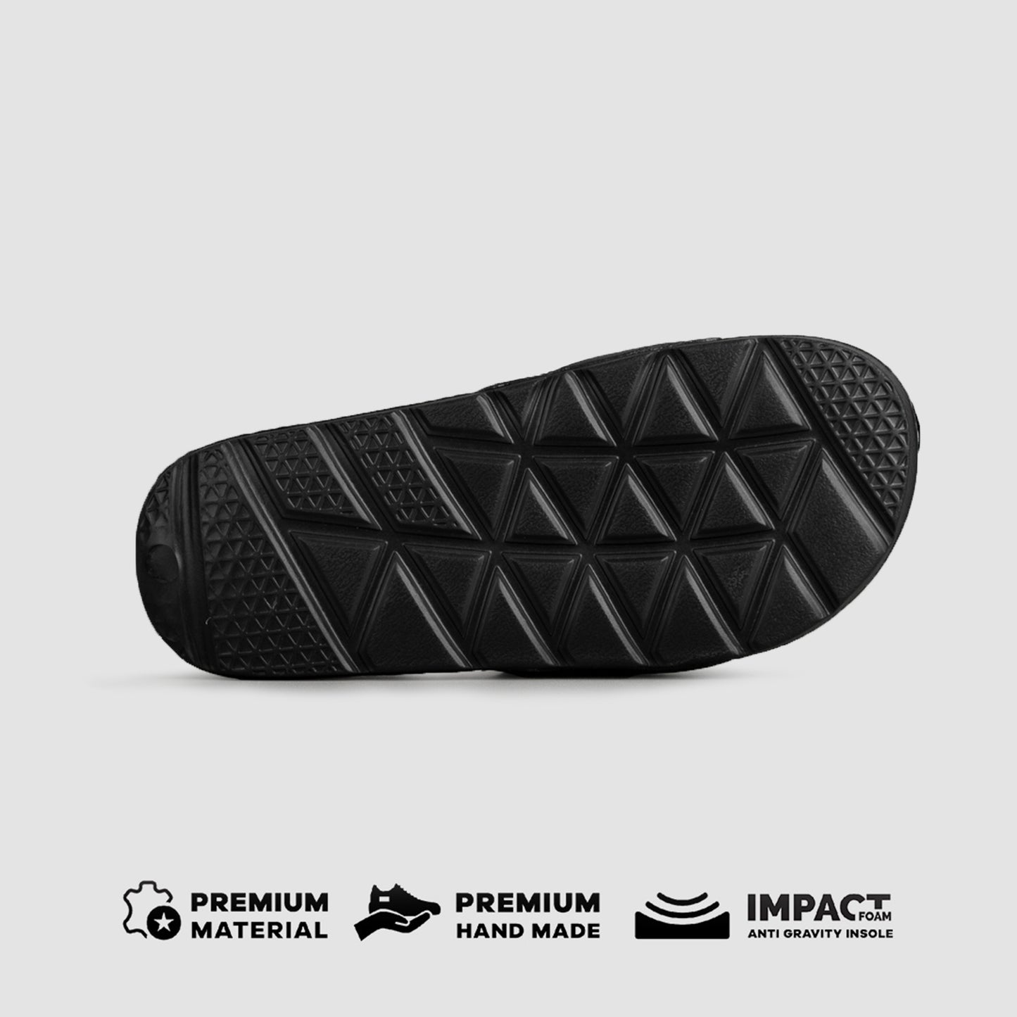 AKHASA SLIDE - HEAVY BLACK - Leo Richie®
