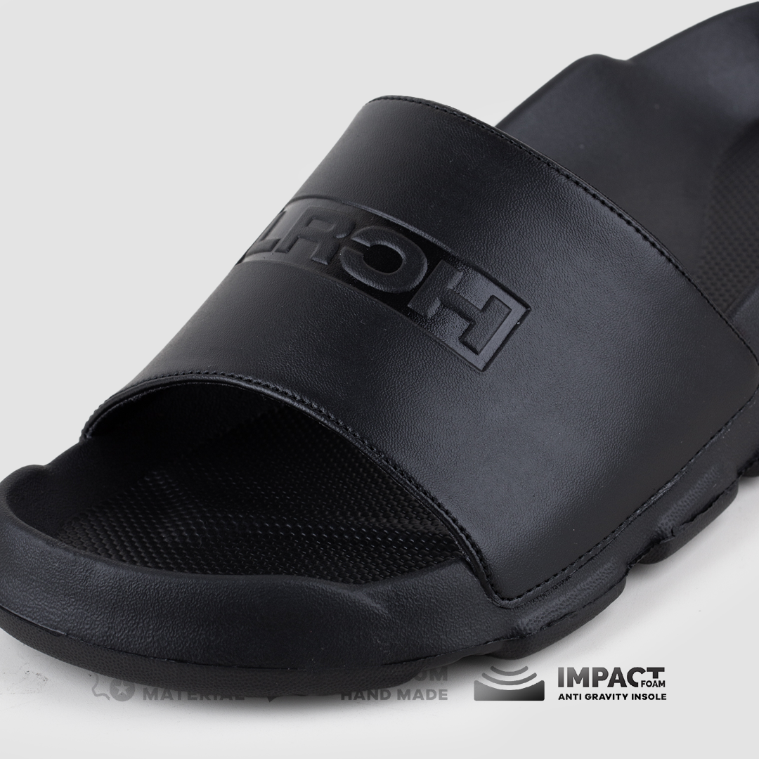 VERTUS SLIDES - HEAVY BLACK