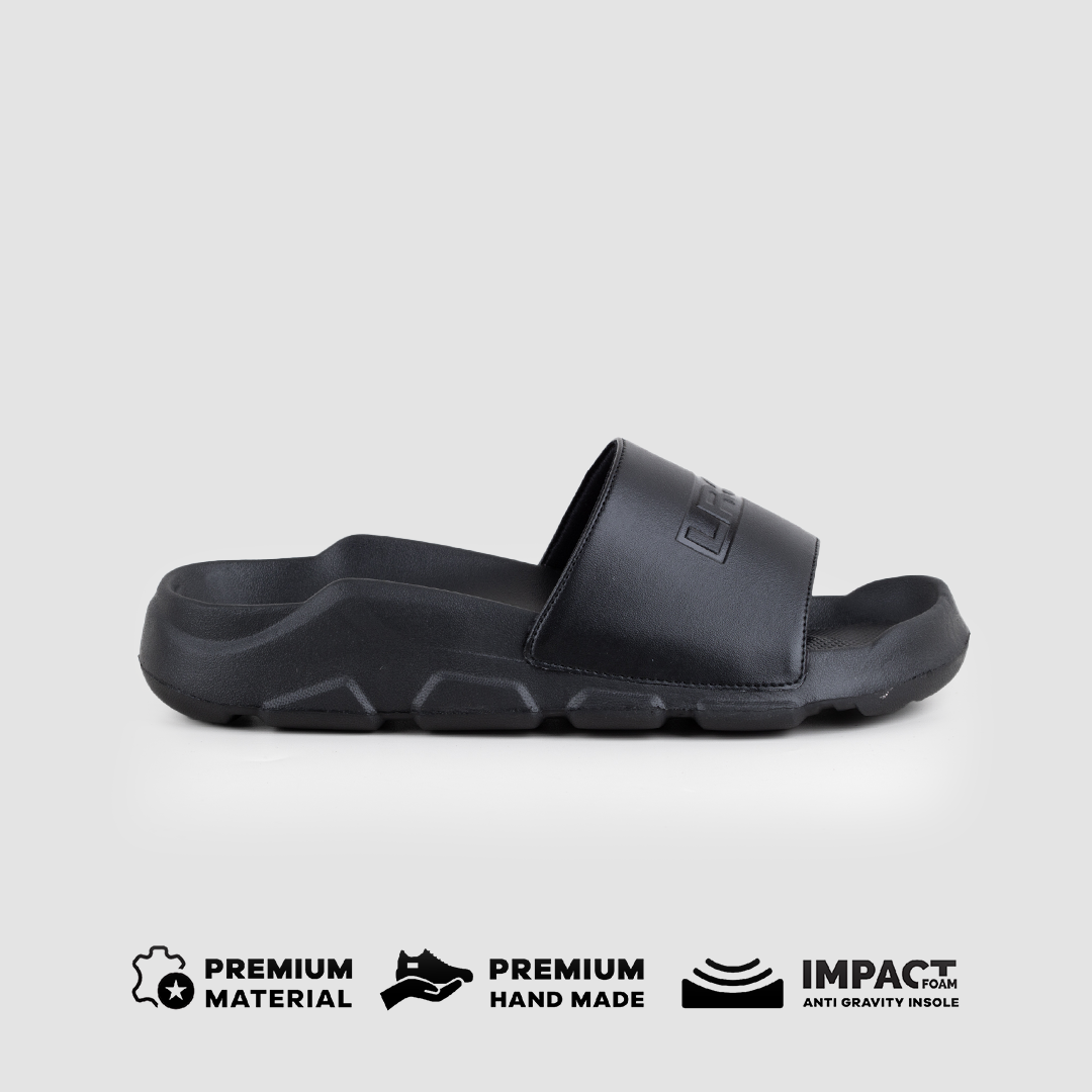 VERTUS SLIDES - HEAVY BLACK