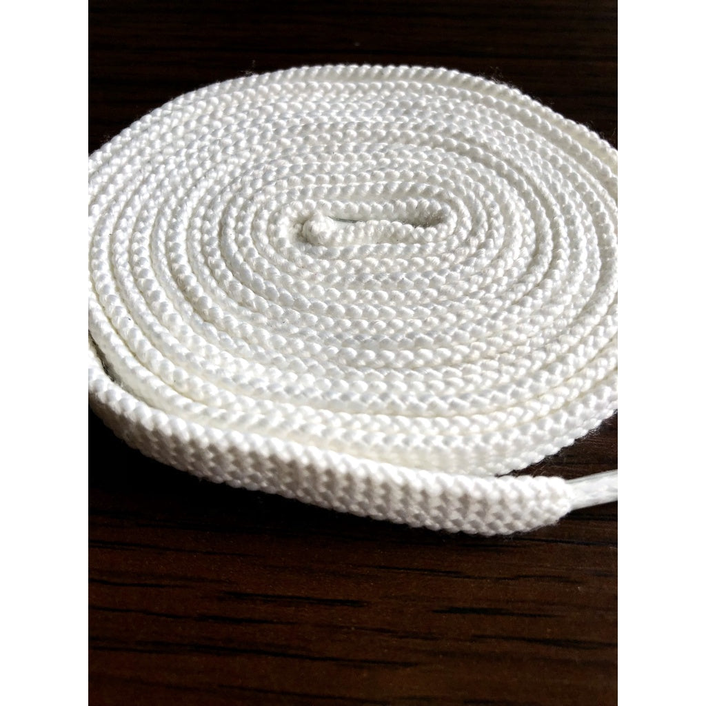 LEO RICHIE - Premium Shoe Laces - 110cm | Tali Sepatu Putih Hitam - Leo Richie®
