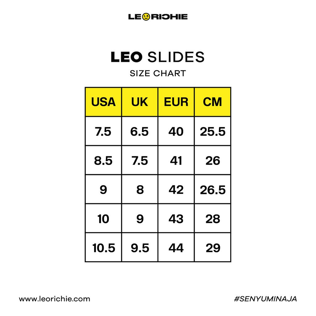 RICHIE SLIDES - JET BLACK - Leo Richie®