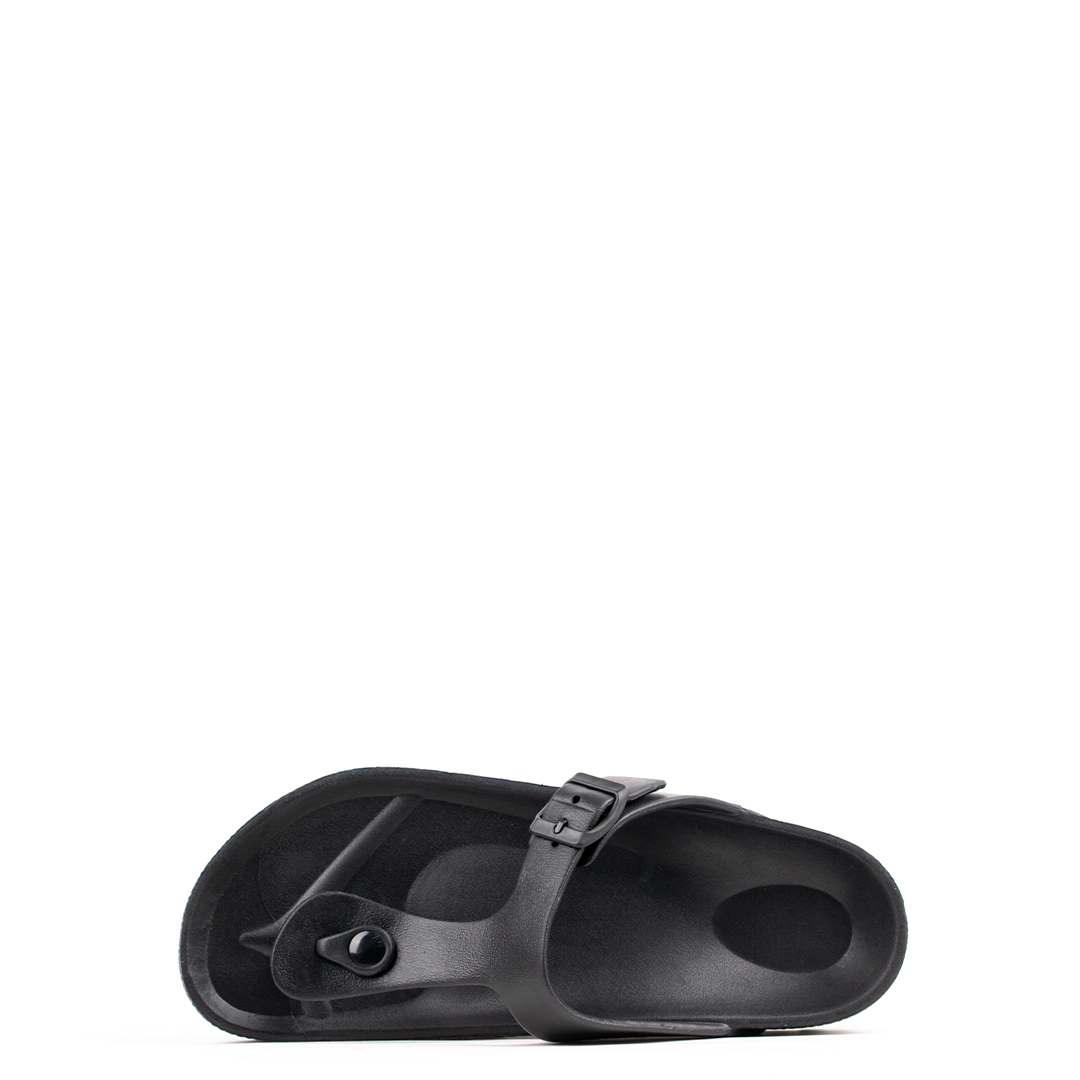 DAIVA SANDALS - HEAVY BLACK - Leo Richie®