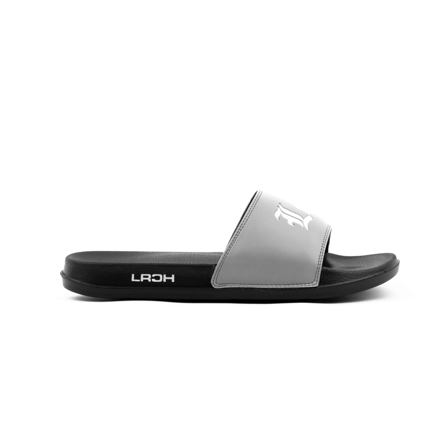 KASTARA SLIDES - GREY / BLACK - Leo Richie®