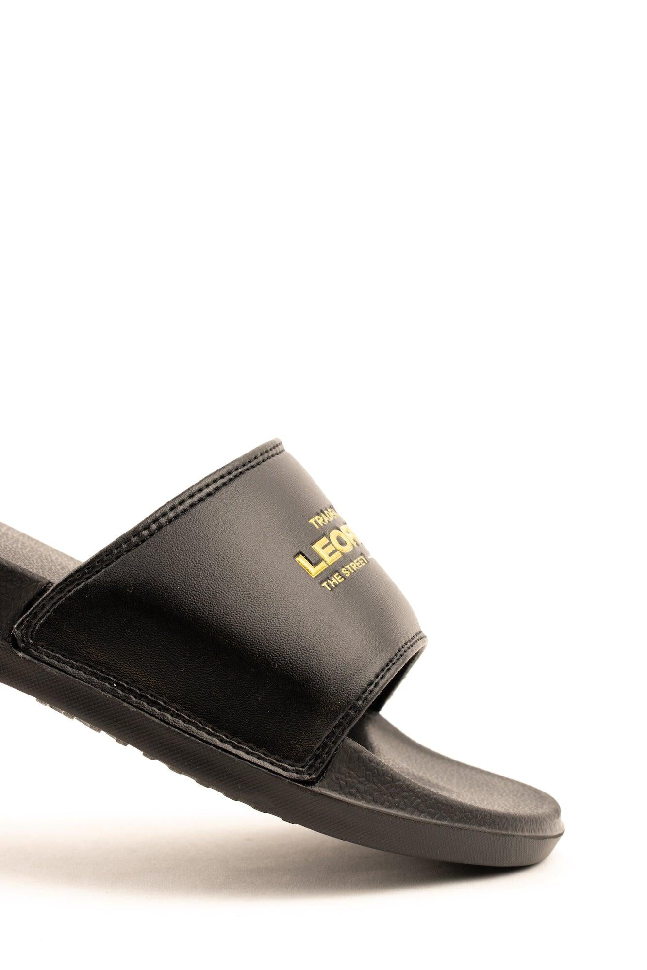 ZORIN SLIDES - BLACK / BLACK - Leo Richie®