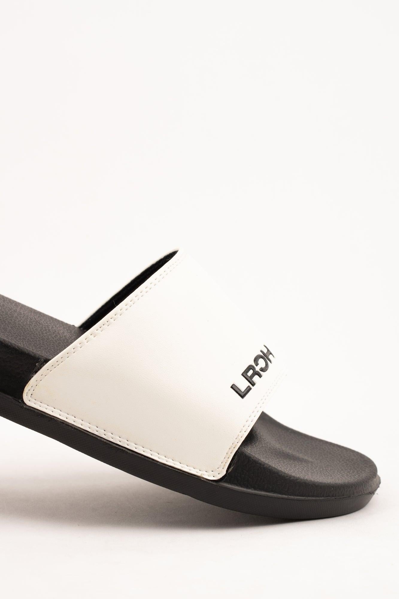 ZHYAN SLIDES - WHITE / BLACK - Leo Richie®