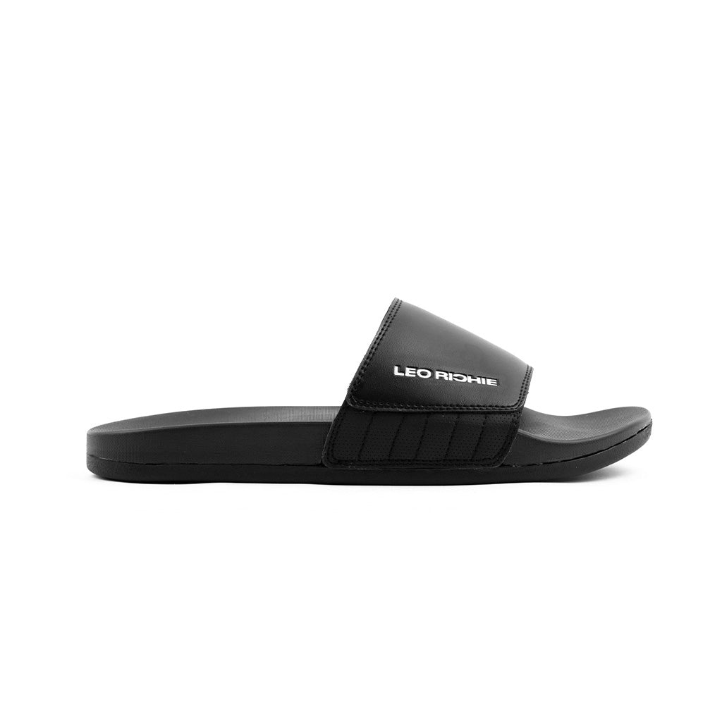 ADHIKARI SLIDES - BLACK / BLACK - Leo Richie®