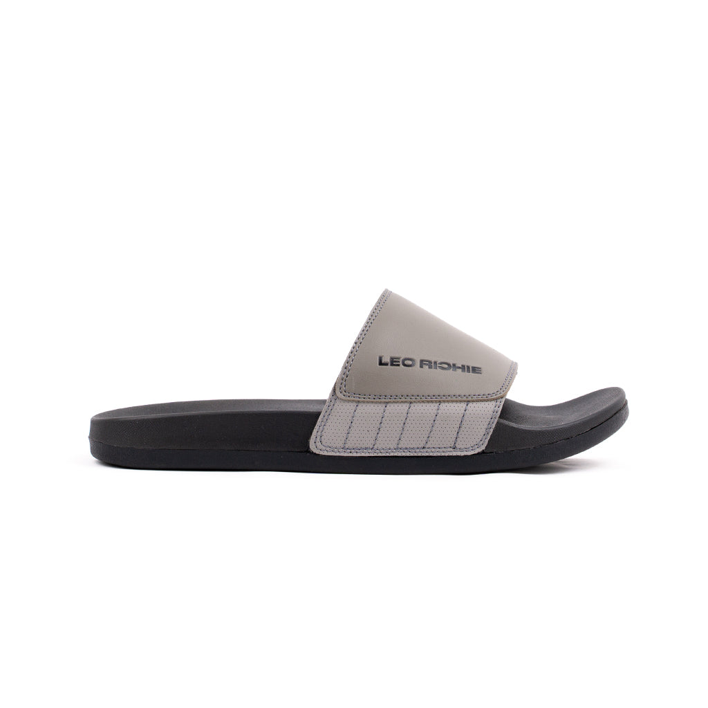 ADHIKARI SLIDES - GREY / BLACK - Leo Richie®