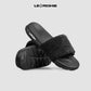 ADINA SLIDES - BLACK / BLACK - Leo Richie®