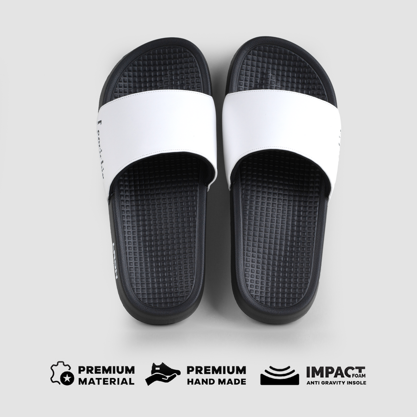 TRISHA SLIDES - WHITE BLACK - Leo Richie®