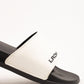 ZHYAN SLIDES - WHITE / BLACK - Leo Richie®